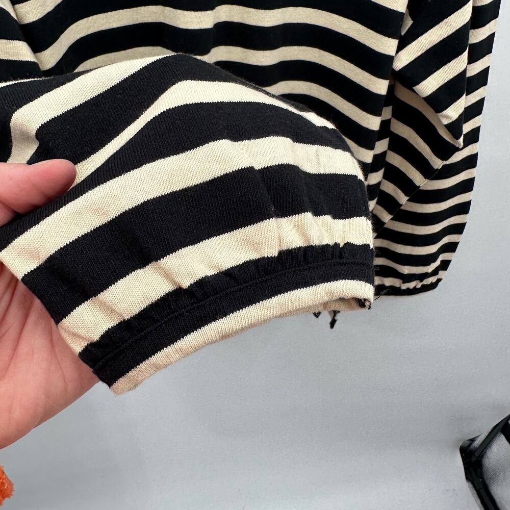 J. Crew Mariner cloth puff-sleeve striped top AW129 // S - Picture 4 of 10